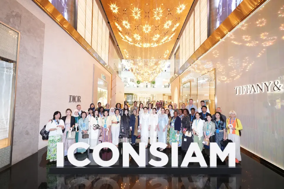 สยามพิวรรธน์ ร่วมต้อนรับคู่สมรสรัฐมนตรีว่าการกระทรวงการคลังและผู้ว่าการธนาคารกลาง