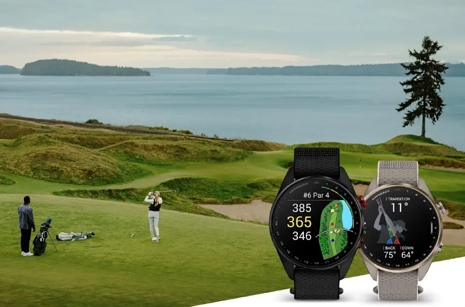 Garmin Approach S72 สมาร์ทวอทช์นักกอล์ฟ วิเคราะห์วงสวิง อ่านไลน์กรีน