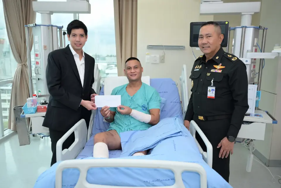 GULF มอบ 2 ล้านช่วยทหารบาดเจ็บ เดินหน้ากองทุน 100 ล้าน ยอดช่วยเหลือทะลุ 70.9 ล้าน
