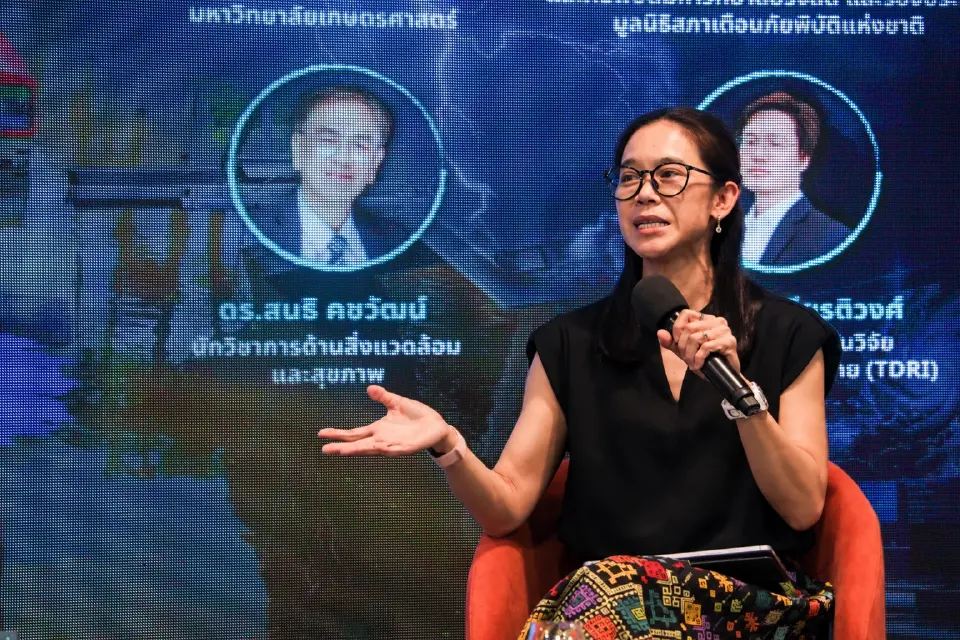 ศ.ดร.สิตางศุ์ พิลัยหล้า อาจารย์ประจำภาควิชาวิศวกรรมทรัพยากรน้ำ คณะวิศวกรรมศาสตร์ มหาวิทยาลัยเกษตรศาสตร์ 