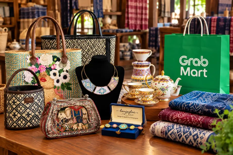 กระทรวงวัฒนธรรม จับมือ แกร็บ ดัน Cultural NEXUS ขายสินค้า CPOT ผ่าน GrabMart