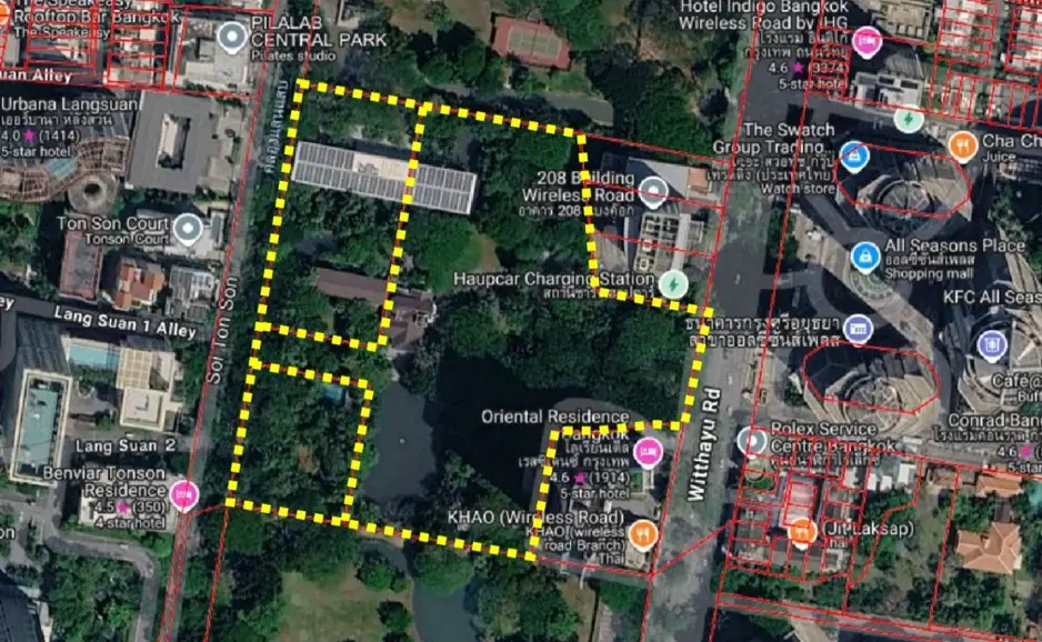 ที่ดิน3แปลงของสถานทูตเนเธอร์แลนด์ วิทยุ-ต้นสน