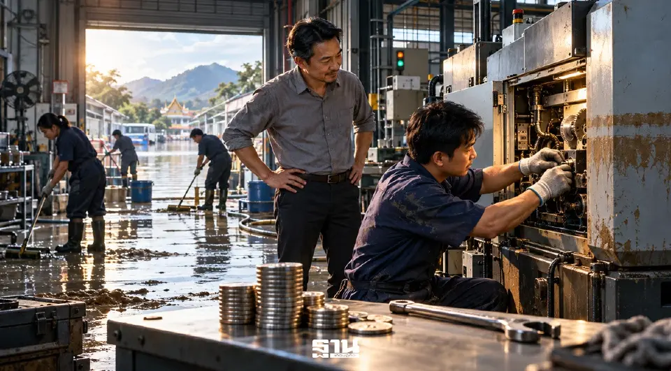 น้ำท่วมกระทบธุรกิจ 4,635 แห่ง เสียหาย 1.8 หมื่นล้าน ชลบุรีหนักสุด 