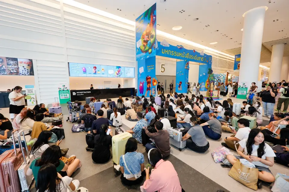 บรรยากาศการเปิดงานมหกรรมหนังสือระดับชาติ ครั้งที่ 31 (BOOK EXPO THAILAND 2026) ภายใต้แนวคิด “Unread Messages – คุณได้รับ ‘ข้อความใหม่’” 