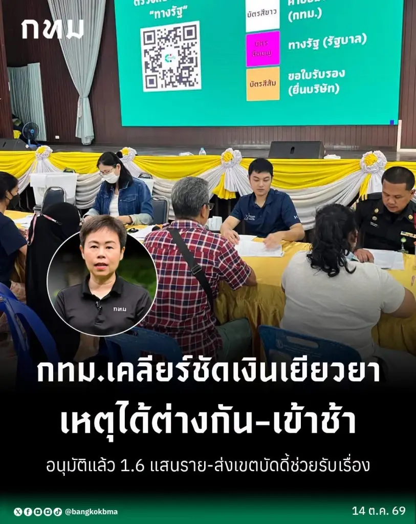 กทม. แจงเงินเยียวยาน้ำท่วม 5,000–9,000 บาทต่างกันอย่างไร ทำไมเงินเข้าช้า
