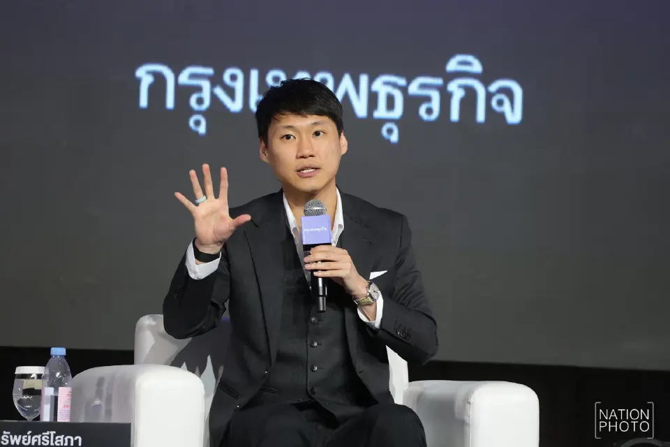 นายจิรายุส ทรัพย์ศรีโสภา ผู้ก่อตั้ง บริษัท บิทคับ แคปปิตอล กรุ๊ป โฮลดิ้งส์ จำกัด 