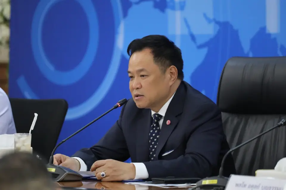 นายอนุทิน ชาญวีรกูล นายกรัฐมนตรีและรัฐมนตรีว่าการกระทรวงมหาดไทย