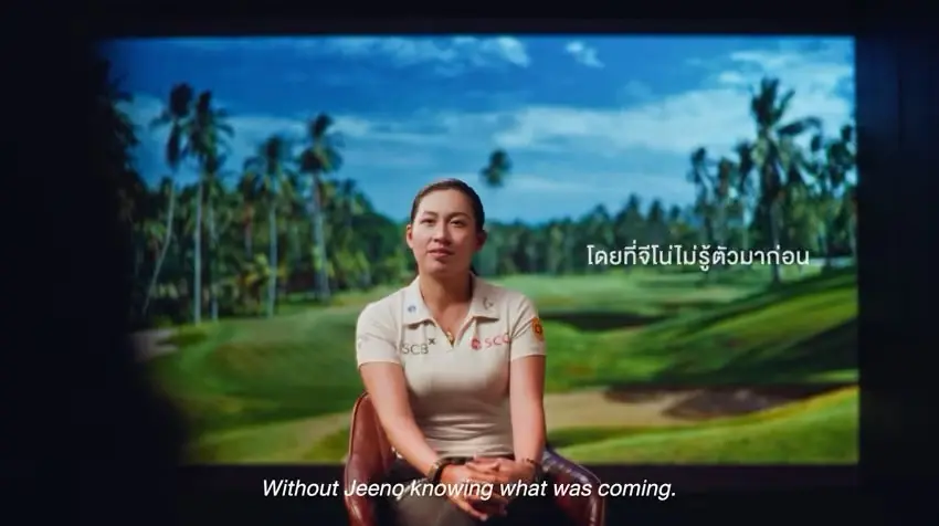 สิงห์ฯ เปิดตัวหนังสั้น 'Dear Jeeno' เผยจุดเริ่มต้นเส้นทางกอล์ฟวัย 6 ขวบ