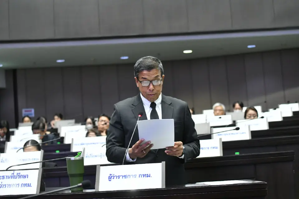 นายชัชชาติ สิทธิพันธุ์ ผู้ว่าราชการกรุงเทพมหานคร 