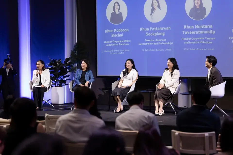 เวทีเสวนา “Optiwise &amp; Friends: Redefining IR Amid Market Volatility — Trust. ESG. AI. What’s Next for IR?”