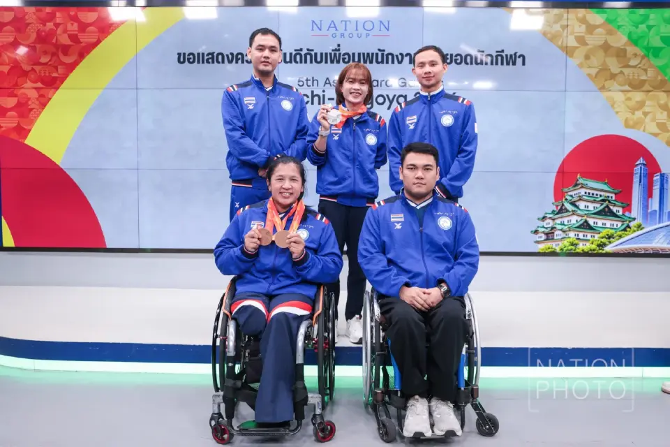 นักกีฬาพาราไทย คว้า 4 เหรียญ เอเชียนพาราเกมส์ 2026