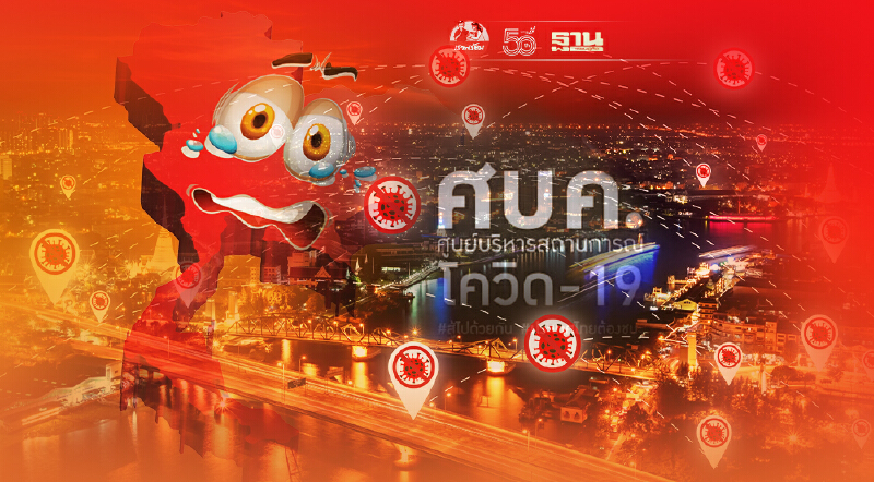 ด่วน ! ศบค.ปรับพื้นที่สีเเดงเข้ม ควบคุมสูงสุดและเข้มงวด เป็น 13 จังหวัด