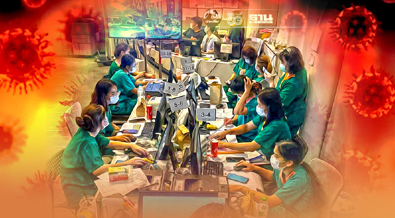 กักตัวทั้งวอร์ด หมอ-จนท. รพ.สนามธรรมศาสตร์ ติดโควิด-19