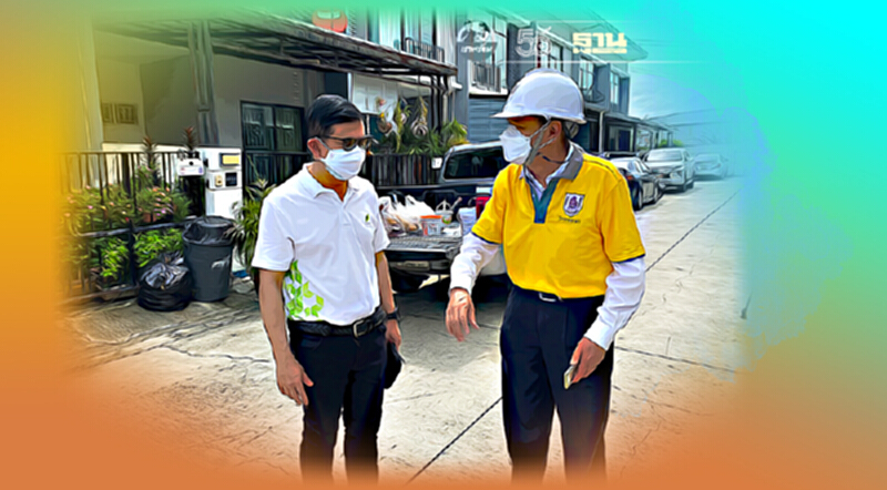 พฤกษา - วสท. ลงพื้นที่ ตรวจสอบโครงสร้างบ้าน เหตุไฟไหม้โรงงานกิ่งแก้ว พฤกษา - วสท. ลงพื้นที่ ตรวจสอบโครงสร้างบ้าน เหตุไฟไหม้โรงงานกิ่งแก้ว