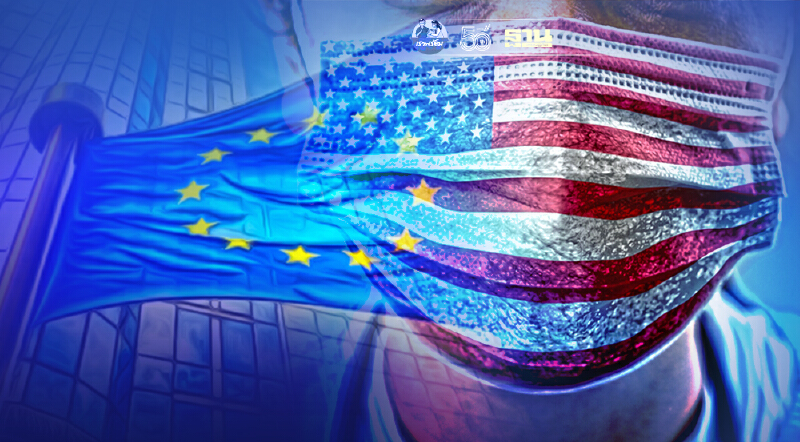 พิษโควิดทำอียูถอด “สหรัฐ” จากรายชื่อประเทศปลอดภัยด้านการเดินทาง