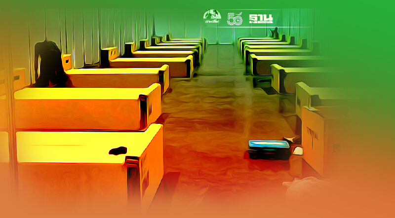 รพ.บุษราคัม ตั้งหอไอซียูความดันลบ 17 เตียง รองรับผู้ป่วยโตวิด-19สีแดง