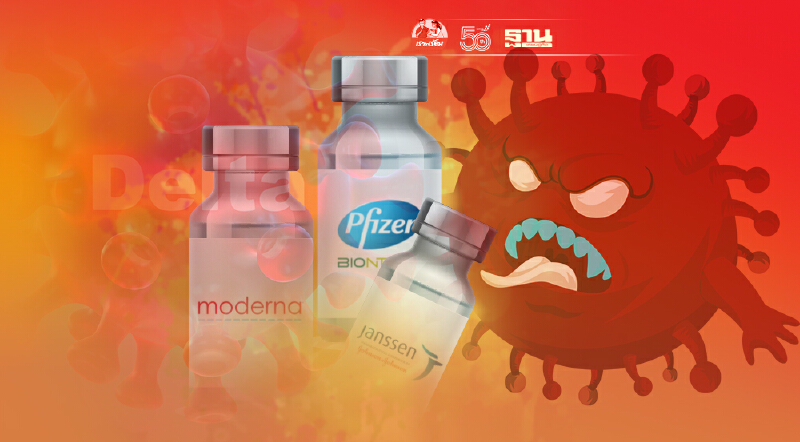 "โควิดสายพันธุ์เดลตา"ดุ วัคซีน Pfizer-Moderna-J&J ครบโดสเอาไม่อยู่