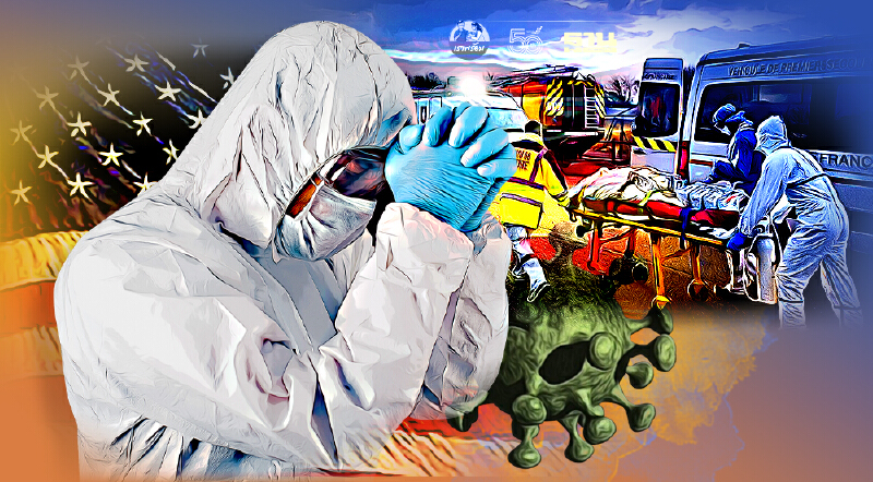 เตือนยอดตายจากโควิดในสหรัฐอาจพุ่งขึ้นอีก เหนือระดับพันรายต่อวัน