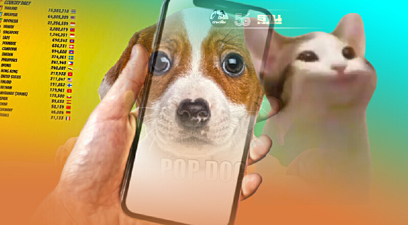 POPCAT ไป POPDOG มา เกมแห่งความอึดและไว วัดใจชาวเน็ตโลก POPCAT ไป POPDOG มา เกมแห่งความอึดและไว วัดใจชาวเน็ตโลก