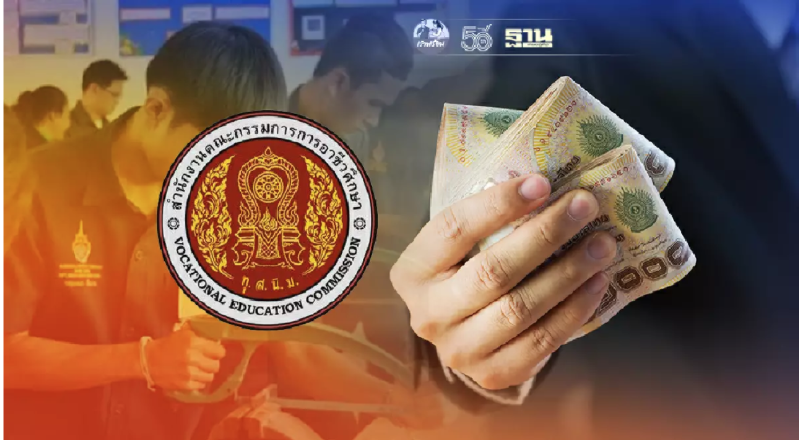 เยียวยานักเรียน 2,000 บาท นักศึกษาในสังกัดสอศ.รับเงินช่องทางไหน เช็คที่นี่