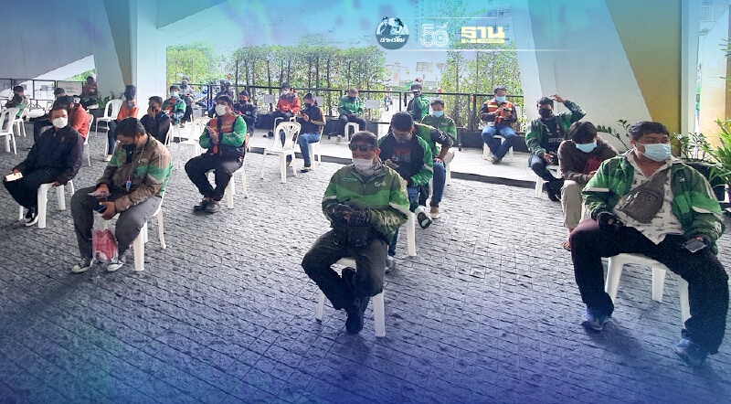 พร้อมมาก! ไอคอนสยาม  จัดระเบียบ Food Delivery  เสิร์ฟร้านอาหารในห้าง