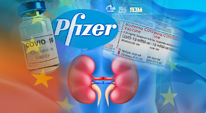 เร่งหาความเชื่อมโยงวัคซีนไฟเซอร์-โมเดอร์นา กับไตอักเสบ-ผิวแพ้เฉียบพลัน