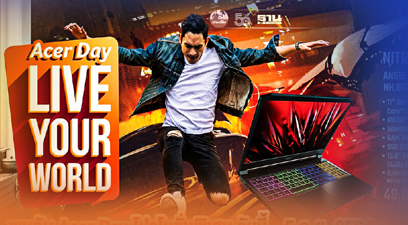เอเซอร์ จัดงาน “Acer Day” เวอร์ชวลแคมเปญระดับภูมิภาค