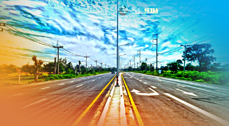 มีเฮ ขยายถนน 4 เลน สาย อ.ท่าตูม - อ.จอมพระ จ.สุรินทร์ รับขนส่งชายแดนไทย-กัมพูชา