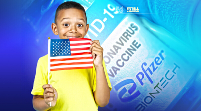 คาดเด็กอเมริกา 5-11 ปีเริ่มฉีดวัคซีน Pfizer เดือน ต.ค.-Moderna เดือน พ.ย. คาดเด็กอเมริกา 5-11 ปีเริ่มฉีดวัคซีน Pfizer เดือน ต.ค.-Moderna เดือน พ.ย.