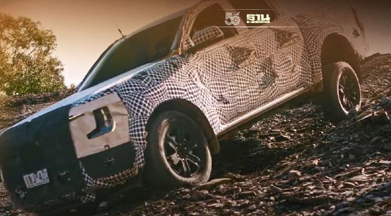 เปิดตัวเมื่อไหร่ Ford Ranger 2022 ปล่อยทีเซอร์แรก ก่อนเผยโฉมปลายปี 2564