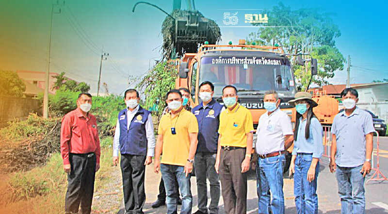 “นิพนธ์”ควง“นายก อบจ.”ลงพื้นที่เมืองสงขลาเตรียมรับมือน้ำท่วม  