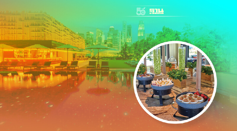 อาคารรักษ์โลก ‘Garden-in-a-Hotel’ ที่ Marina Bay