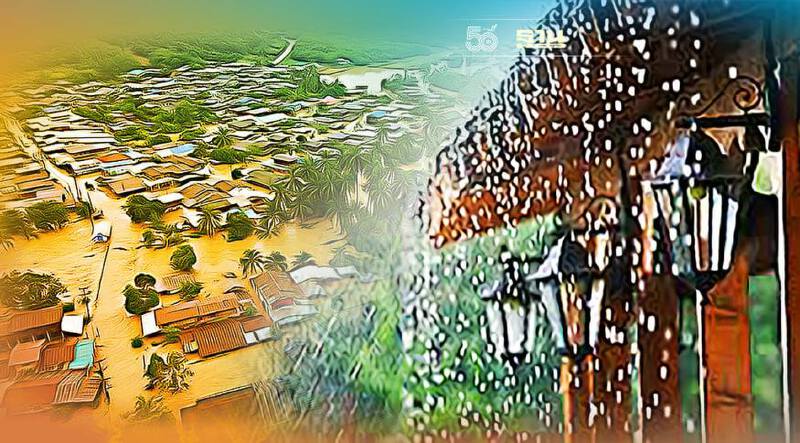 กรมอุตุนิยมวิทยา เตือน 2 -3 ก.ย. ทั่วไทยมีฝนตกหนัก ระวังน้ำท่วมฉับพลัน