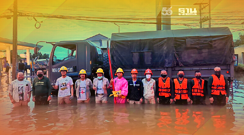 PEA เร่งดำเนินการยกระดับมิเตอร์ไฟฟ้าที่ได้รับผลกระทบน้ำท่วมสูง ในพื้นที่จังหวัดชัยภูมิ