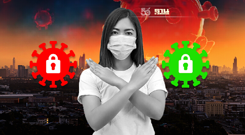 สรุป คลายล็อกดาวน์ 1ต.ค.64 "พื้นที่สีแดงเข้ม แดง ส้ม" ทำอะไรได้-ไม่ได้บ้าง