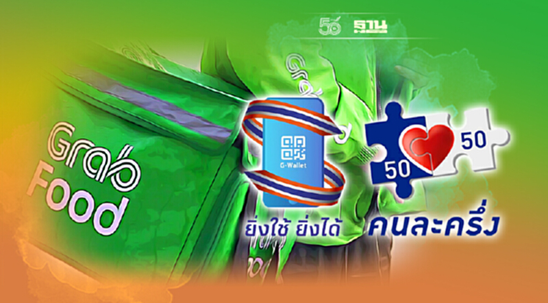 เตรียมใช้ “คนละครึ่ง” “ยิ่งใช้ยิ่งได้” ผ่าน Grab – LINEMAN 4 ต.ค.นี้ เตรียมใช้ “คนละครึ่ง” “ยิ่งใช้ยิ่งได้” ผ่าน Grab – LINEMAN 4 ต.ค.นี้
