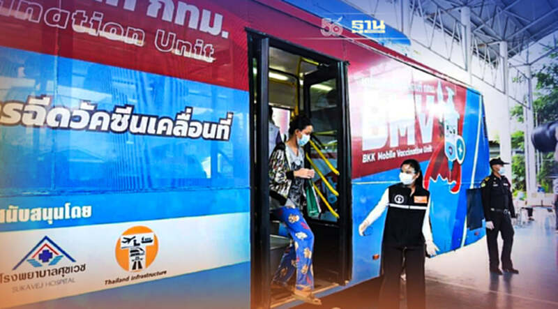 รู้จักหน่วยฉีดวัคซีนเคลื่อนที่ กทม.BMV รู้จักหน่วยฉีดวัคซีนเคลื่อนที่ กทม.BMV