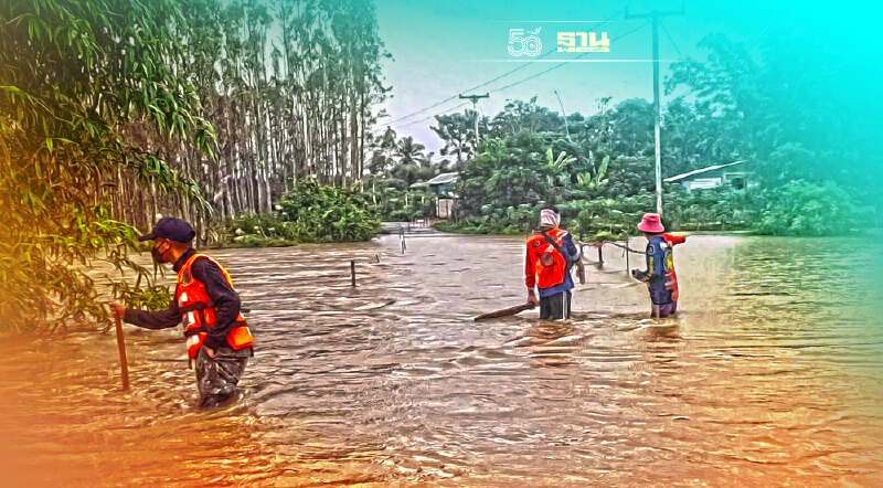 ปภ.อัพเดทสถานการณ์น้ำท่วมจากพายุ 3 ลูก ยังมีพื้นที่เกิดอุทกภัย 17 จังหวัด