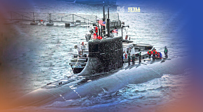 จีนสงสัยเหตุเรือดำน้ำสหรัฐเกิดอุบัติเหตุ อยู่ในตำแหน่งที่ไม่ถูกต้อง​