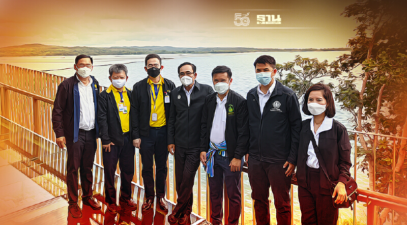 บิ๊กตู่ปลื้ม"โคกอีโด่ยวัลเลย์-โซลาร์เซลล์ลอยน้ำ"ต้นแบบพลังงานสะอาดอุบล