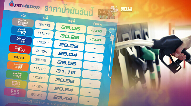 ดีเซลชนิดเดียว-ราคาเดียวไม่เกิน 30 บาทต่อลิตรเริ่ม 11 ต.ค.