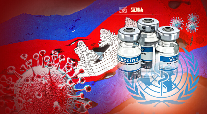 WHO ชมกัมพูชาคืบหน้า ฉีดวัคซีนโควิดครอบคลุมประชากรเกือบ 85%