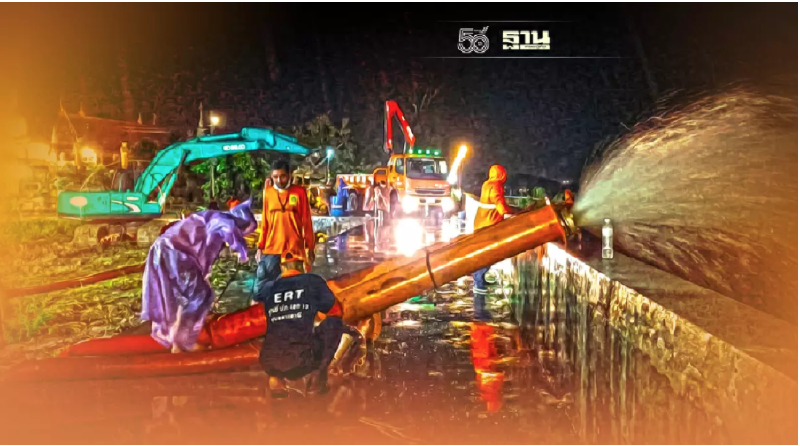 เช็คพื้นที่เฝ้าระวังน้ำล้นตลิ่ง-น้ำท่วมขัง 1 ต.ค.64