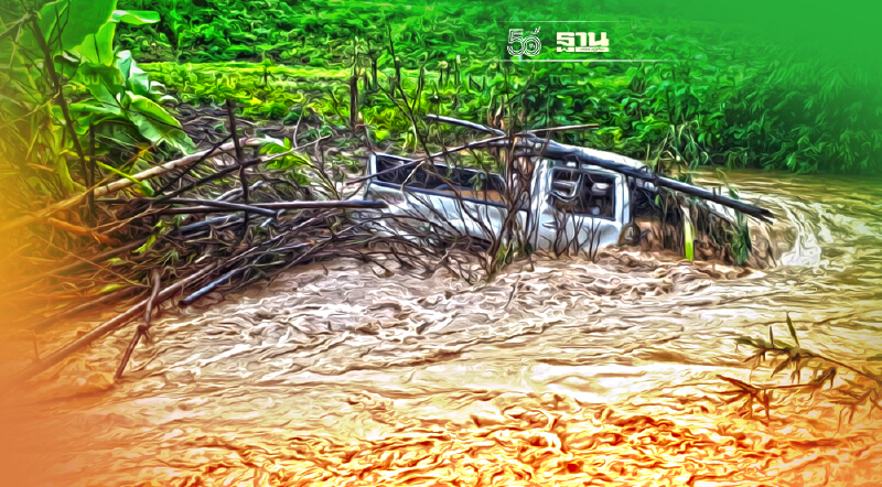 เตือน 22 จังหวัด เฝ้าระวังน้ำหลาก ดินถล่ม น้ำล้นตลิ่ง 13-20 ต.ค.นี้