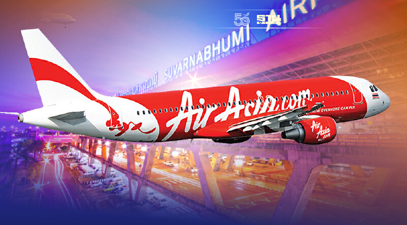 "ไทยแอร์เอเชีย"กลับมาเปิดบินตรง6เส้นทางสู่ฐานการบิน “สุวรรณภูมิ”พ.ย.นี้