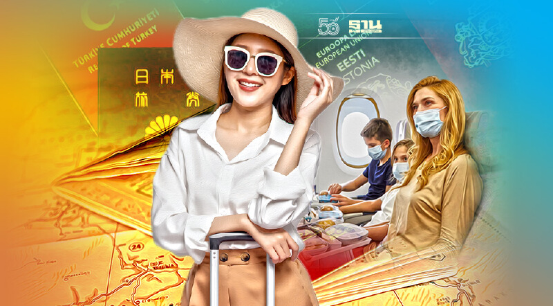 เปิด10อันดับพาสปอร์ตทรงอิทธิพลที่สุดของโลกปี64ไทยอยู่ตรงไหนของโลก