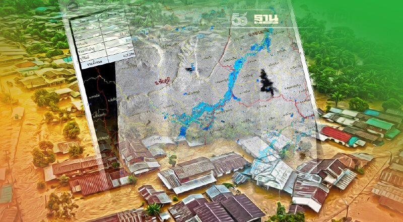 5 จังหวัดภาคอีสานท่วมแล้วกว่า 4 แสนไร่ พบมากสุดที่โคราช ชัยภูมิ