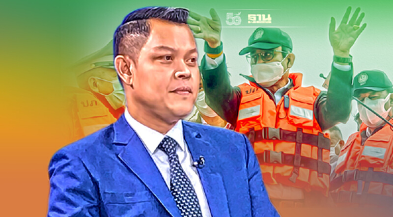 โฆษกรัฐบาล แจง นายกฯตบหัว รปภ. แค่แหย่เล่น โฆษกรัฐบาล แจง นายกฯตบหัว รปภ. แค่แหย่เล่น