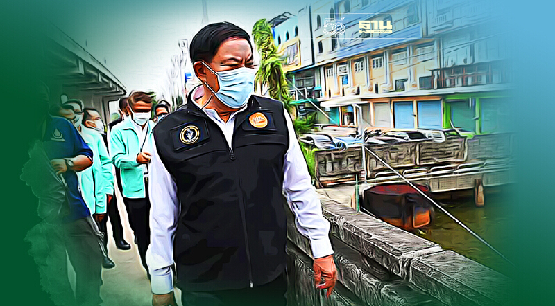 กทม.เตือนชุมชนนอกคันกั้นน้ำ"เจ้าพระยา" น้ำสูงขึ้น 20-40 ซม. 23-30 ต.ค.64