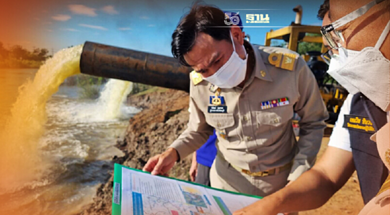 "สิงห์บุรี-ลพบุรี"ยังวุ่นเก็บงาน"ซ่อมพนัง-สูบน้ำค้างทุ่ง"ลงคลอง "สิงห์บุรี-ลพบุรี"ยังวุ่นเก็บงาน"ซ่อมพนัง-สูบน้ำค้างทุ่ง"ลงคลอง